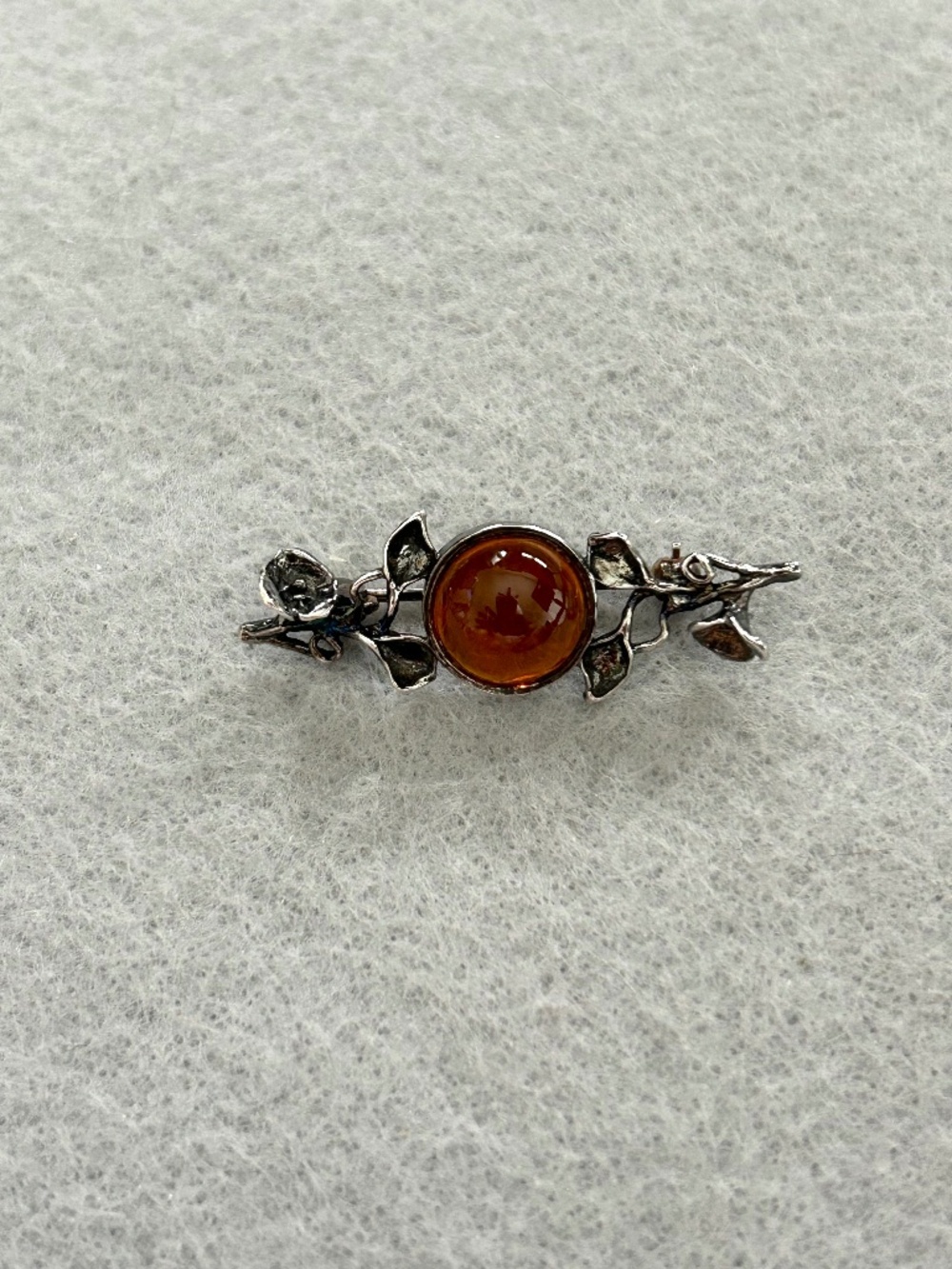 Vintage Sterling Silver JS Poland Pin